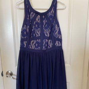 Navy Cocktail Dress